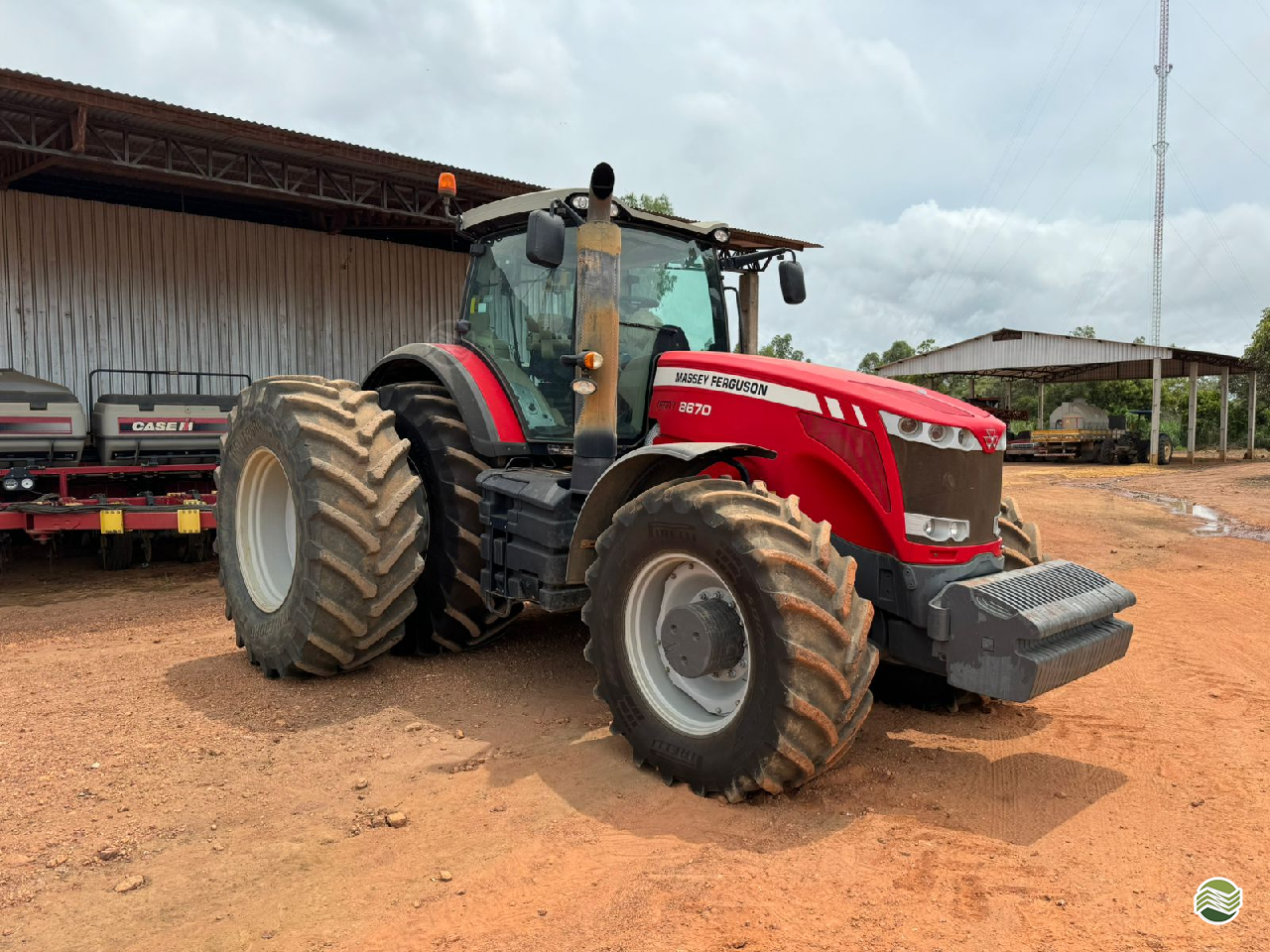 TRATOR MASSEY FERGUSON MF 8670 Tração 4x4 KeSoja - New Holland ERECHIM RIO GRANDE DO SUL RS